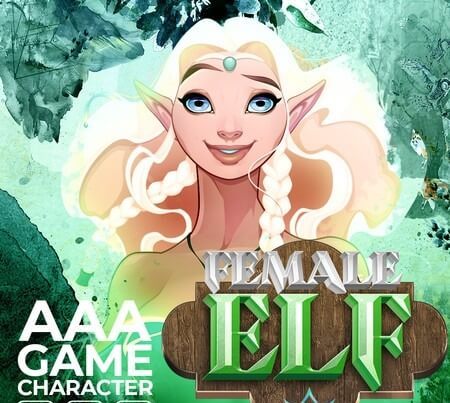 Epic Stock Media AAA Game Character Female Elf WAV